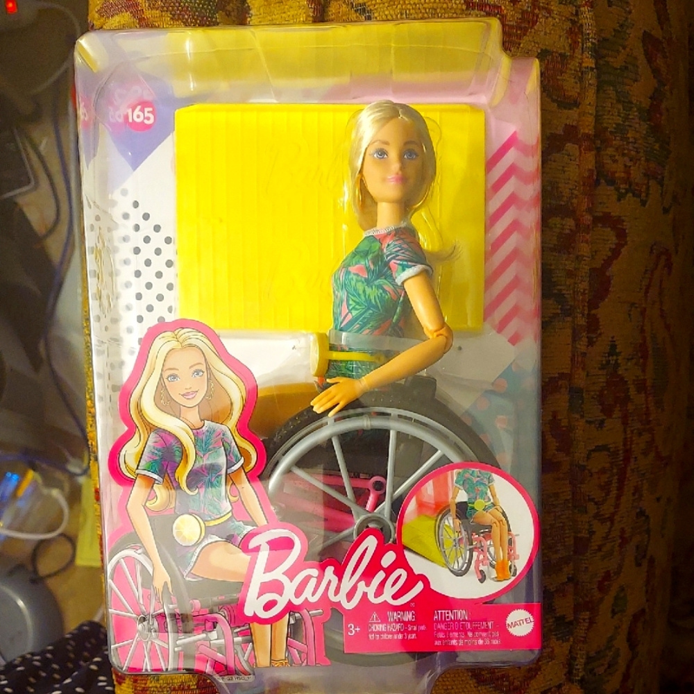 Barbie Fashionista Doll with Wheelchair and Ramp